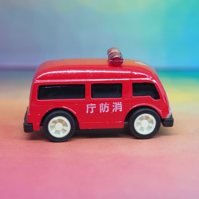 Mini Car Collection Pullback car Fire Engine -Red