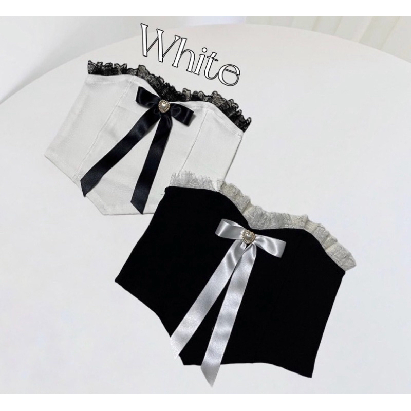 🎀พร้อมส่ง | Naomi croptop