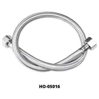 NC Hardware สายน้ำดี สเเตนเลส หลายขนาด หัวทองเหลือง Stainless Steel Braided Hose Diameter 14 มม