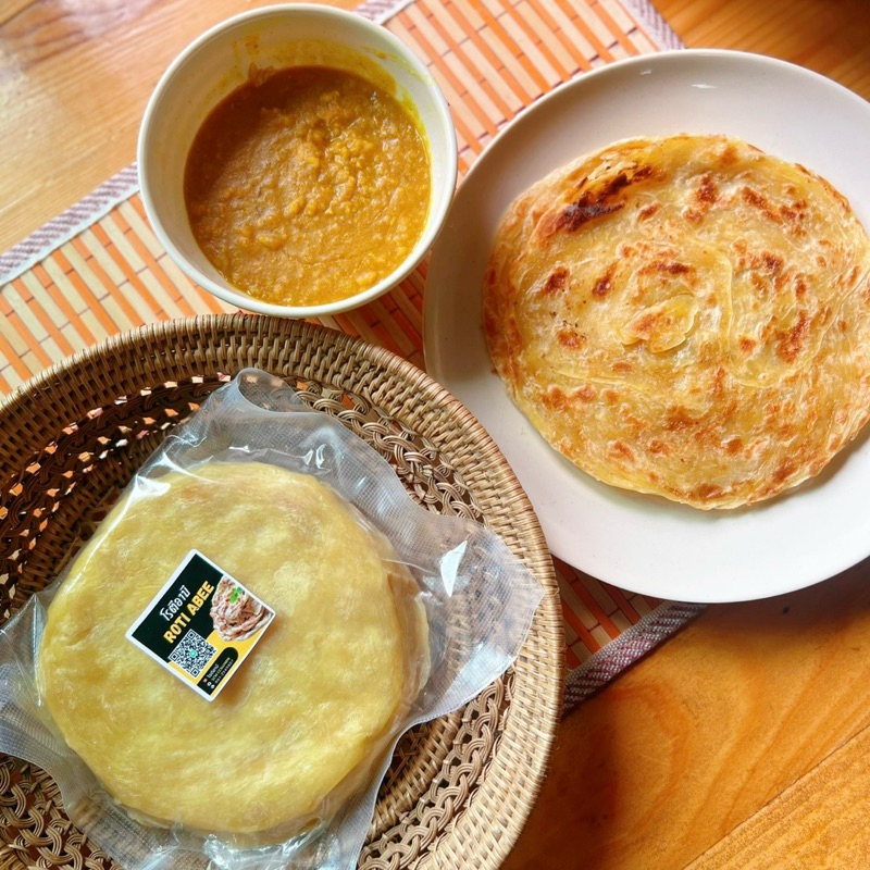 อาบี โรตีกึ่งสำเร็จรูปฮาลาล 1 แพ็ค 10 แผ่น S