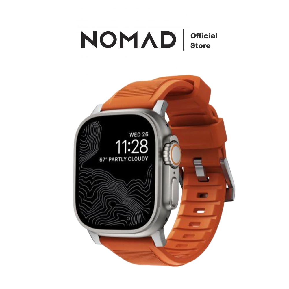 สายนาฬิกา Nomad Rugged Strap [V2 FKM] 45mm/42mm
