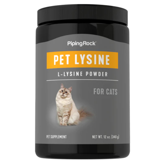 (EXP.05/2025) L-Lysine For Cats Powder, 340 g. (12 oz.)