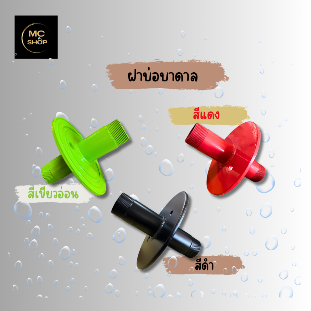 ฝาบ่อบาดาล ฝาปิดปากบ่อบาดาล ฝาบ่อมี ขนาด 1 นิ้ว 1.1/4 นิ้ว 1.1/2 นิ้ว 2 นิ้ว