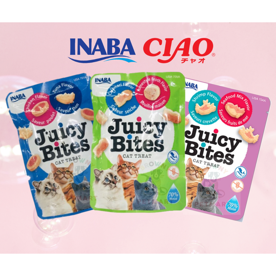 ขนมแมว Juicy Bites  2 รสใน 1ซอง​ ปริมาณ ​11.3g  โปรเเพ็ค 10 ชิ้นสุดคุ้ม​ เพียง 165บาทเท่านั้น !!!