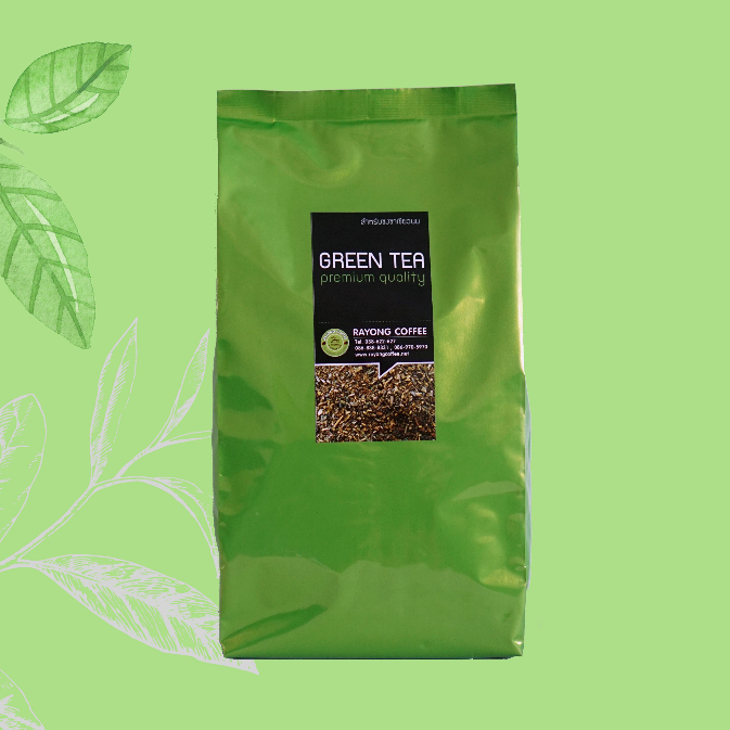 ชาเขียวแท้ 100% Rayong Coffee ขนาด 500 กรัม