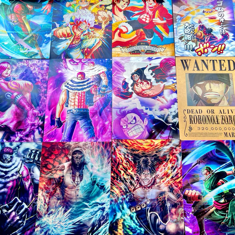 3D Anime one picec วันพีช