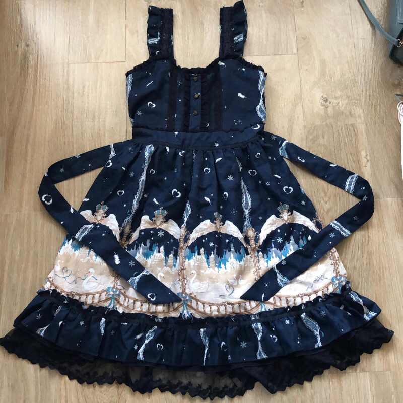 เดรสแบรนด์ญี่ปุ่น axes femme poetique