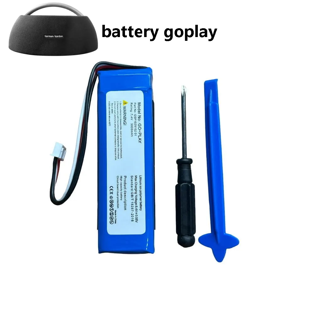 แบตเตอรี่ ลำโพง go play mini 3000 mah 7.4v GSP102910201 ประกัน 3เดือน
