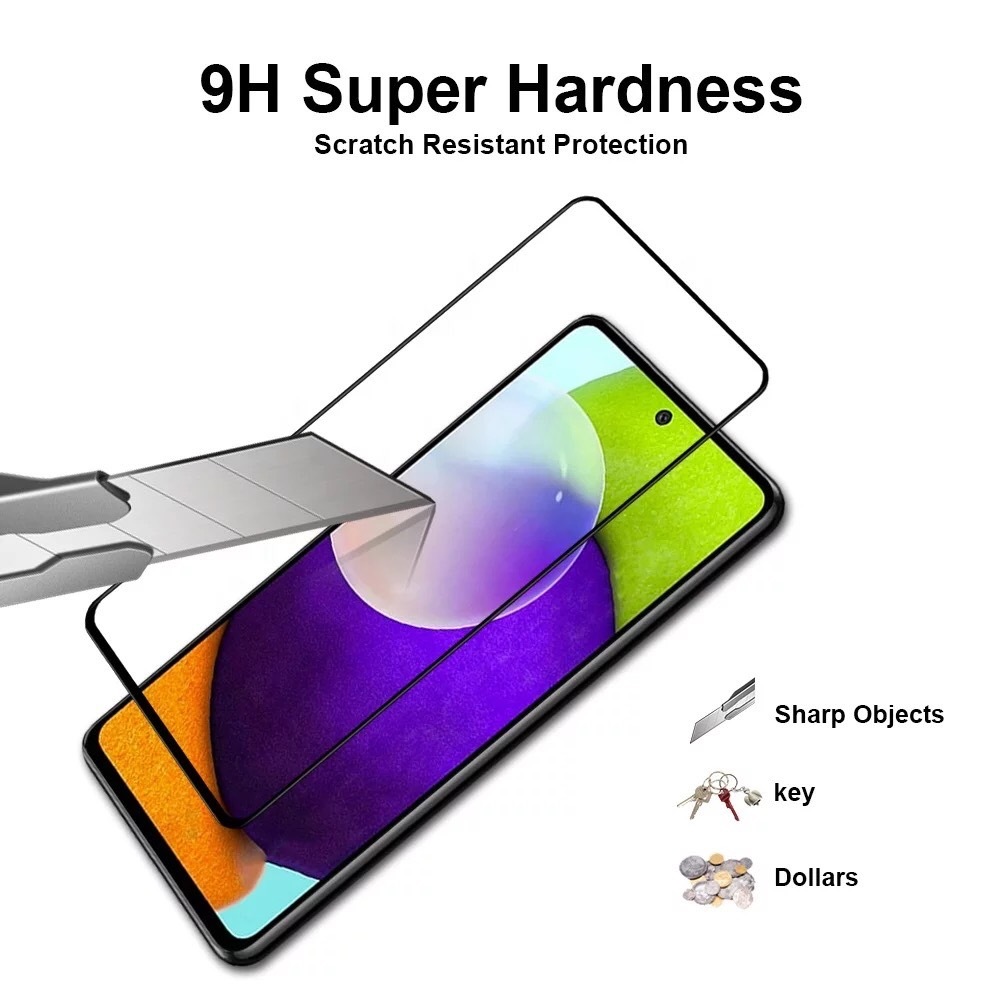 5D ฟิล์มกระจก เต็มจอ For Samsung S20Fe S21Fe S25Fe S21Plus S22 S22Plus S23 S23Plus S23FE S24 S24Plus