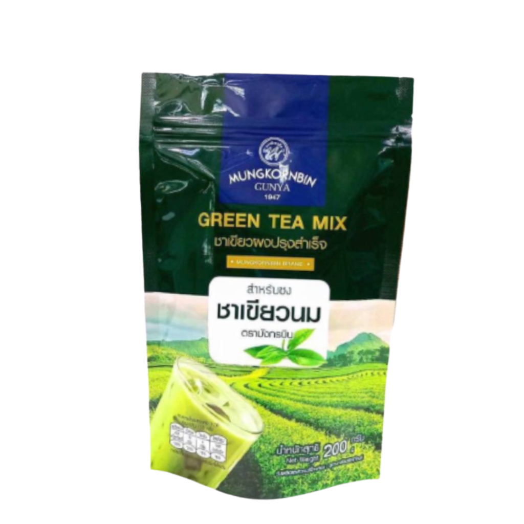 ชาเขียวนม Extra Green มังกรบิน 🐉​ สูตรไม่มีกลิ่นมะลิ