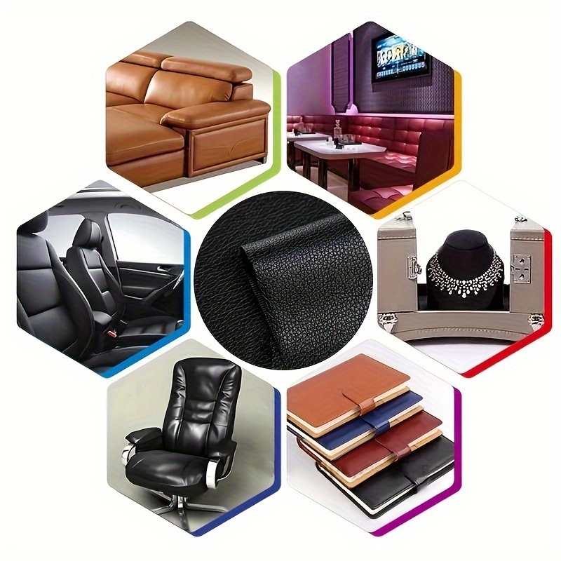 ซื้อ1แถม1 หนังเทียม มีกาวในตัว หนัง pvc หนังหุ้มเบาะ ซ่อมโซฟา เบาะรถยนต์ กันน้ำ หนา ซ่อมเฟอร์นิเจอร์ แผ่นหนังซ่อมโซฟา ราคา ถูกที่สุด ดีลบีเคเค แกลเลอรีภาพที่ 4