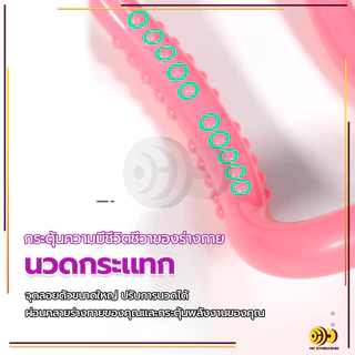 ห่วงแหวนโยคะ วงแหวนโยคะ อุปกรณ์ช่วยลดน้ำหนัก อุปกรณ์พิลาทิสโยคะ ยืดหยุ่นได้ดีมากห่วงโยคะ อุปกรณ์โยค Yoga Pilates Ring