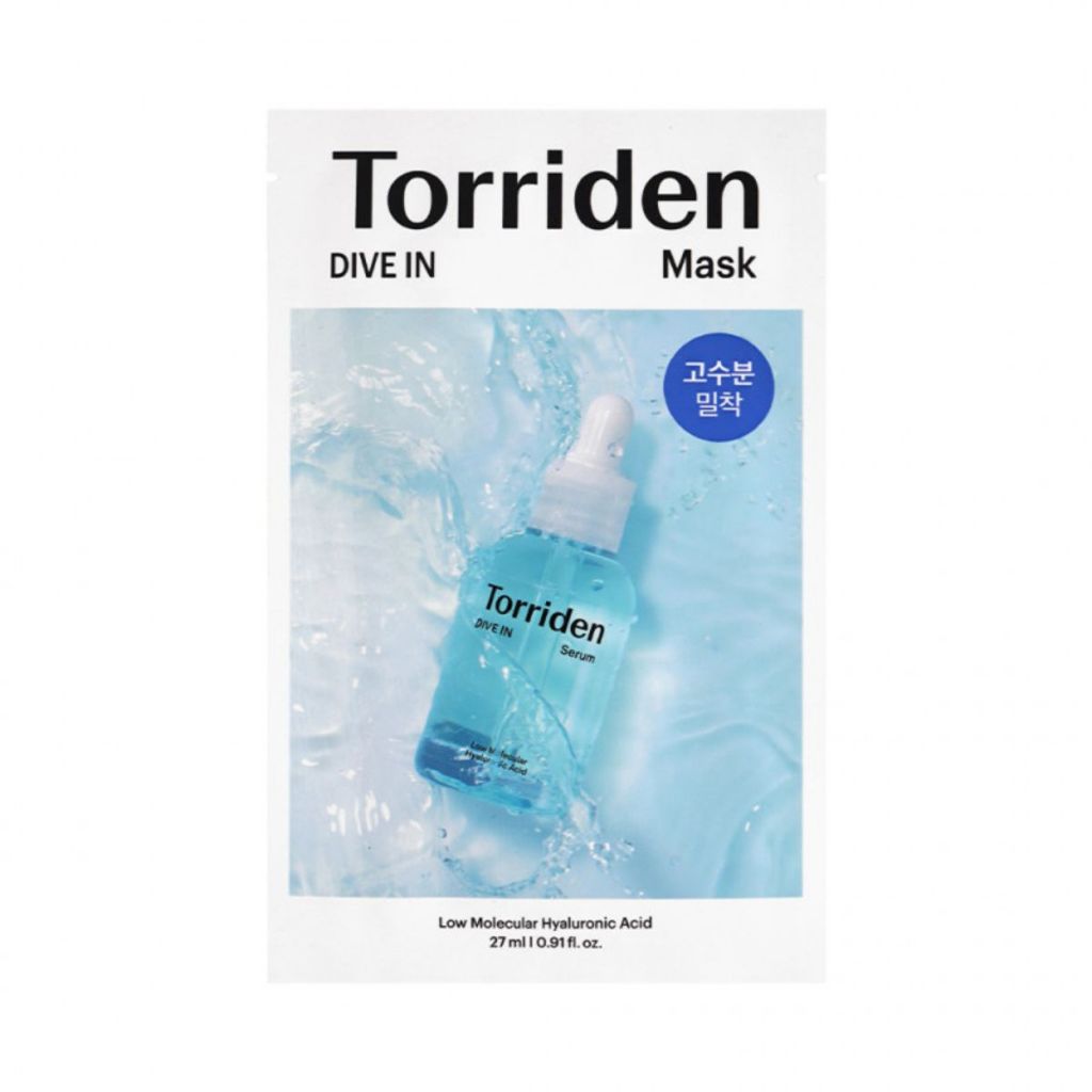 Torriden Dive in Low-Molecular Hyaluronic Acid Serum Mask 27ml / Balanceful Mask