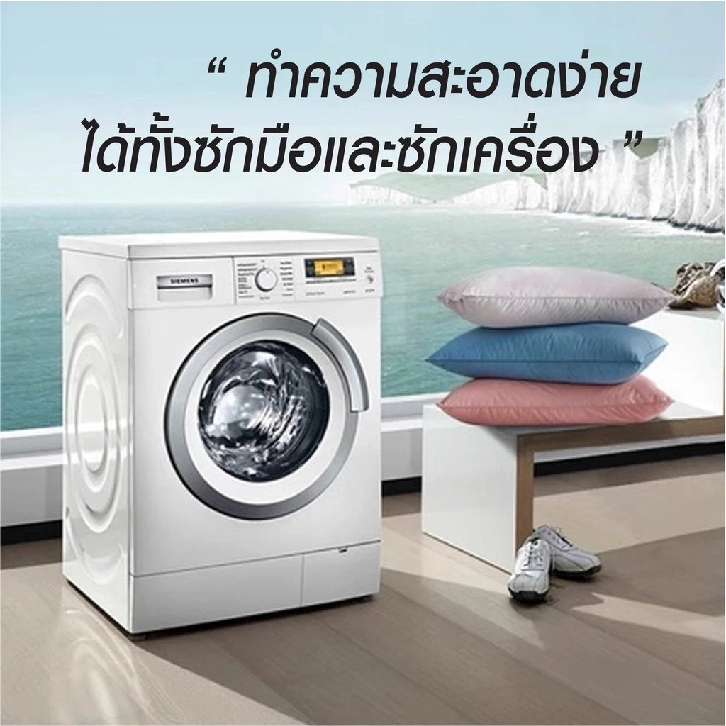 DUDEE หมอนหนุน หมอนข้างใยสังเคราะห์ นุ่มหนุนสบาย thumbnail 5
