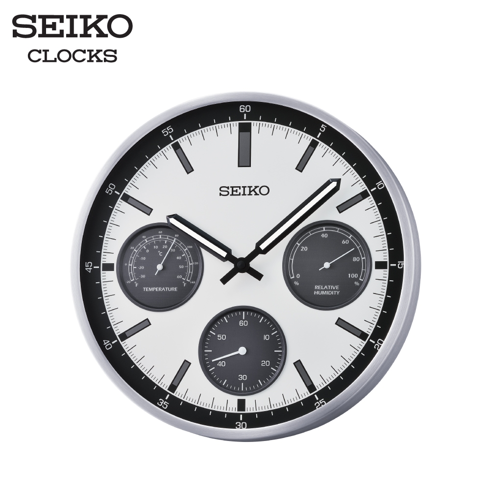 SEIKO CLOCKS นาฬิกาแขวน รุ่น QXA823S ขนาด 12.9 นิ้ว เดินเรียบ