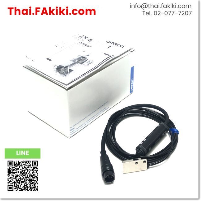 พร้อมส่ง, (A)Unused, ZX-EV04T Smart sensor, สมาร์ทเซ็นเซอร์ สเปค -, OMRON (66-009-001)