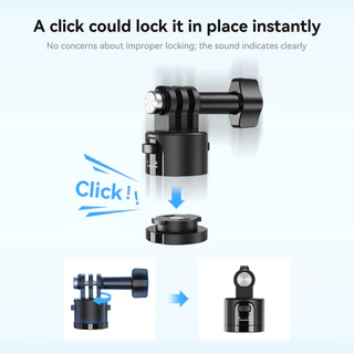 Telesin Magnetic Quick Release Adapter Set ชุดอะแดปเตอร์แม่เหล็ก