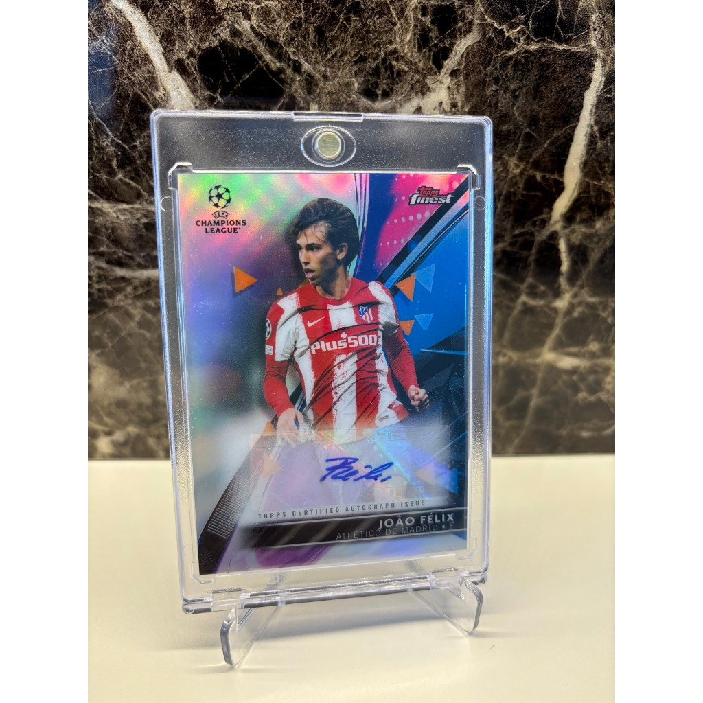 JOAO FELIX ลายเซ็นต์ การ์ดฟุตบอล 2021-22 TOPPS Finest