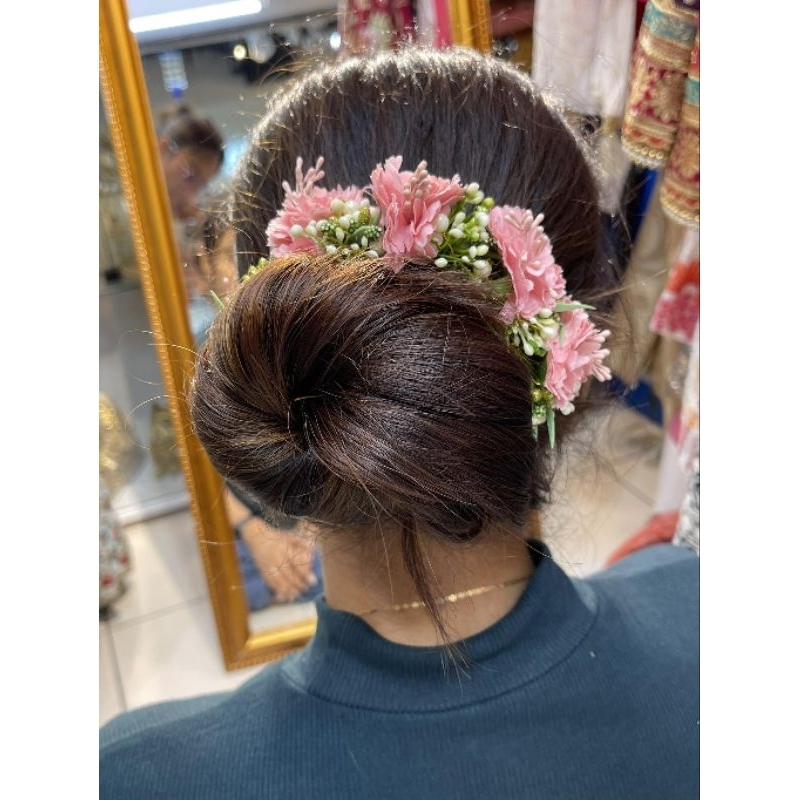 ดอกไม้ติดผมอินเดีย/สินค้าพร้อมส่ง