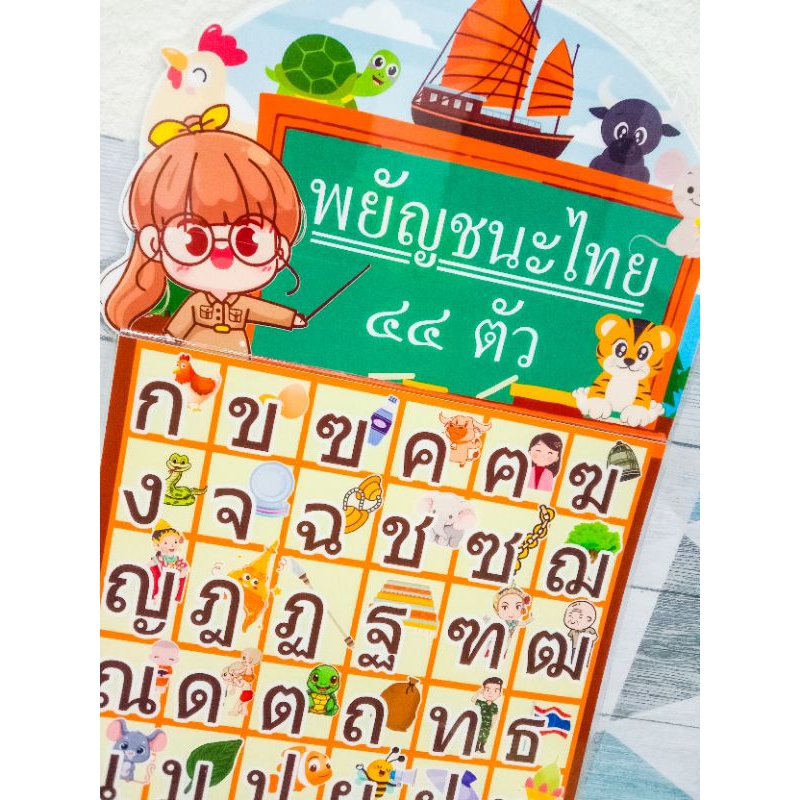 สื่อการสอนภาษาไทย พยัญชนะไทย สื่อภาษาไทย