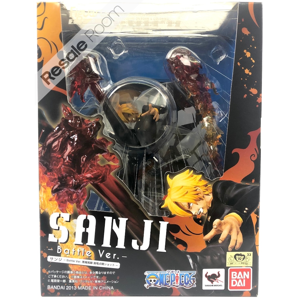 [Lot JP] FZ Sanji Battle Ver. ซันจิ เวอร์ชั่น ต่อสู้ โมเดล วันพีช ของแท้ One Piece Bandai Figuarts Z