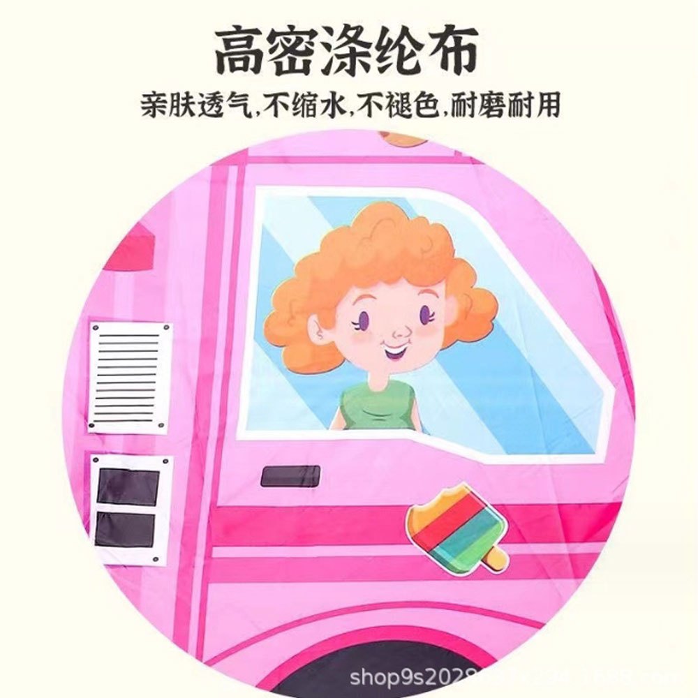 ERORO เต็นท์บ้านบอล สำหรับเด็กเล็ก พับเก็บได้ เต็นท์รถหรรษา - รูปที่ 2