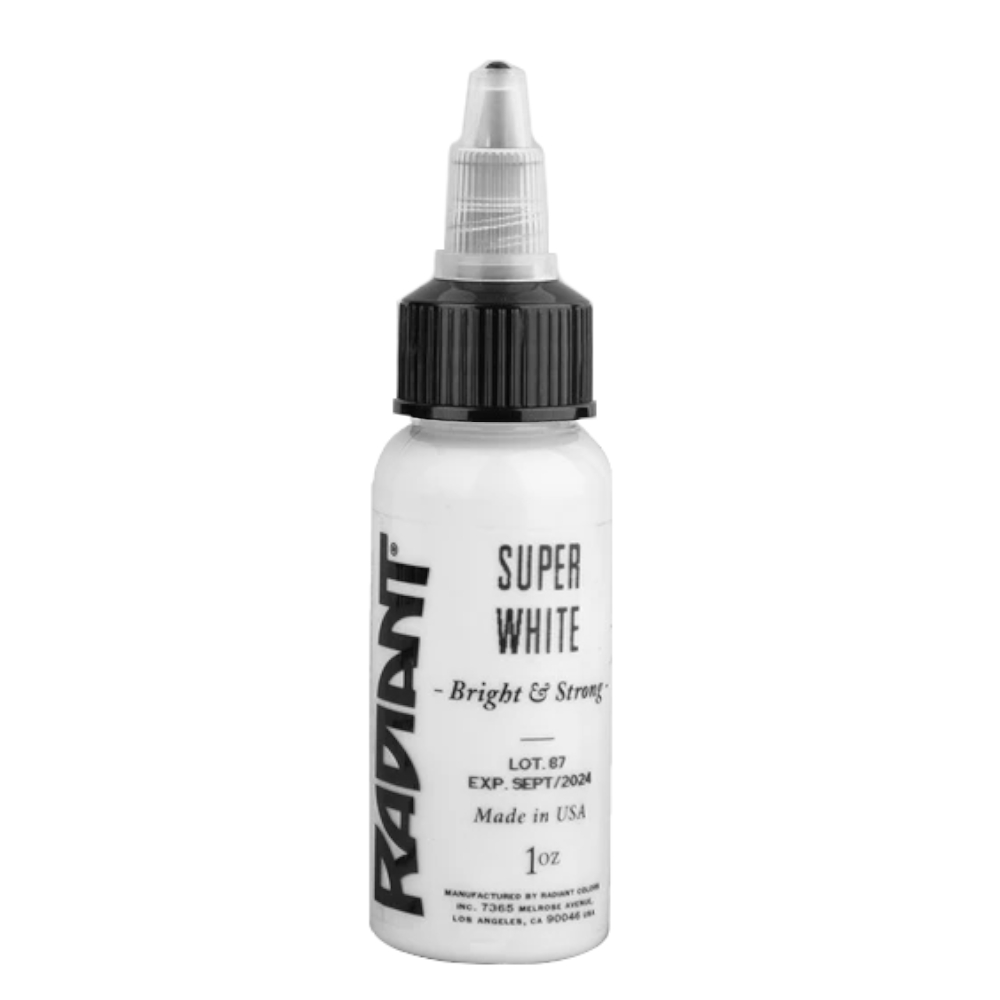 สีขาว เรเดียน Radiant Colors Ink ขนาด 1 ออน์ ใช้สำหรับลงสีและเฉดเงาได้