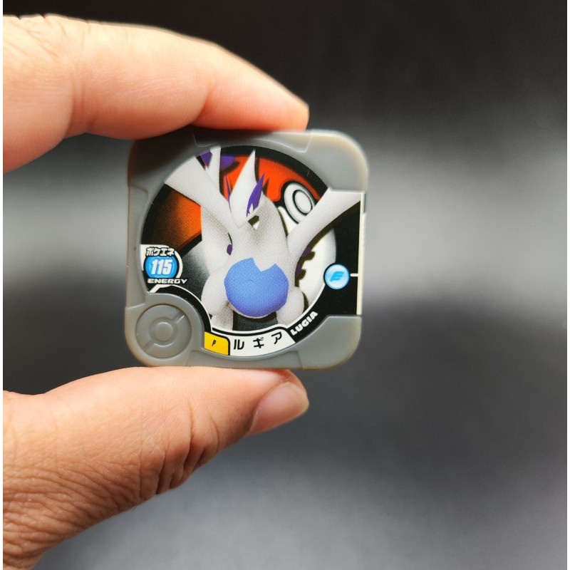 เหรียญโปเกม่อน  Lugia  ( ลูเกีย ) POKÉMON TRETTA Pokemon Tretta Promo Lugia Japan Import Nintendo