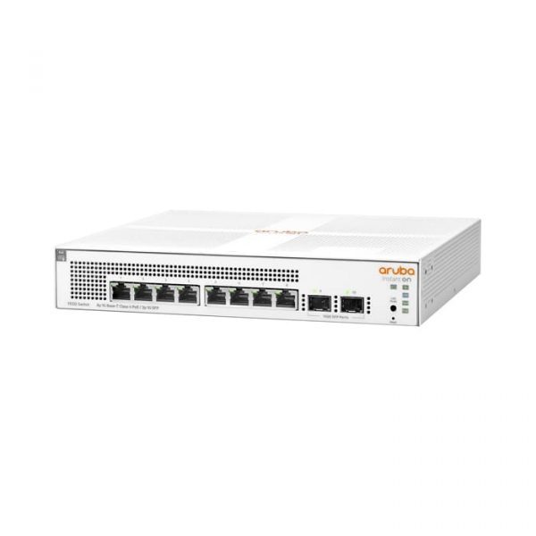 Gigabit Switching Hub 8 Port ARUBA IOn 1930 8G Class4 JL681A (10'',8 POE,+2 SFP)
