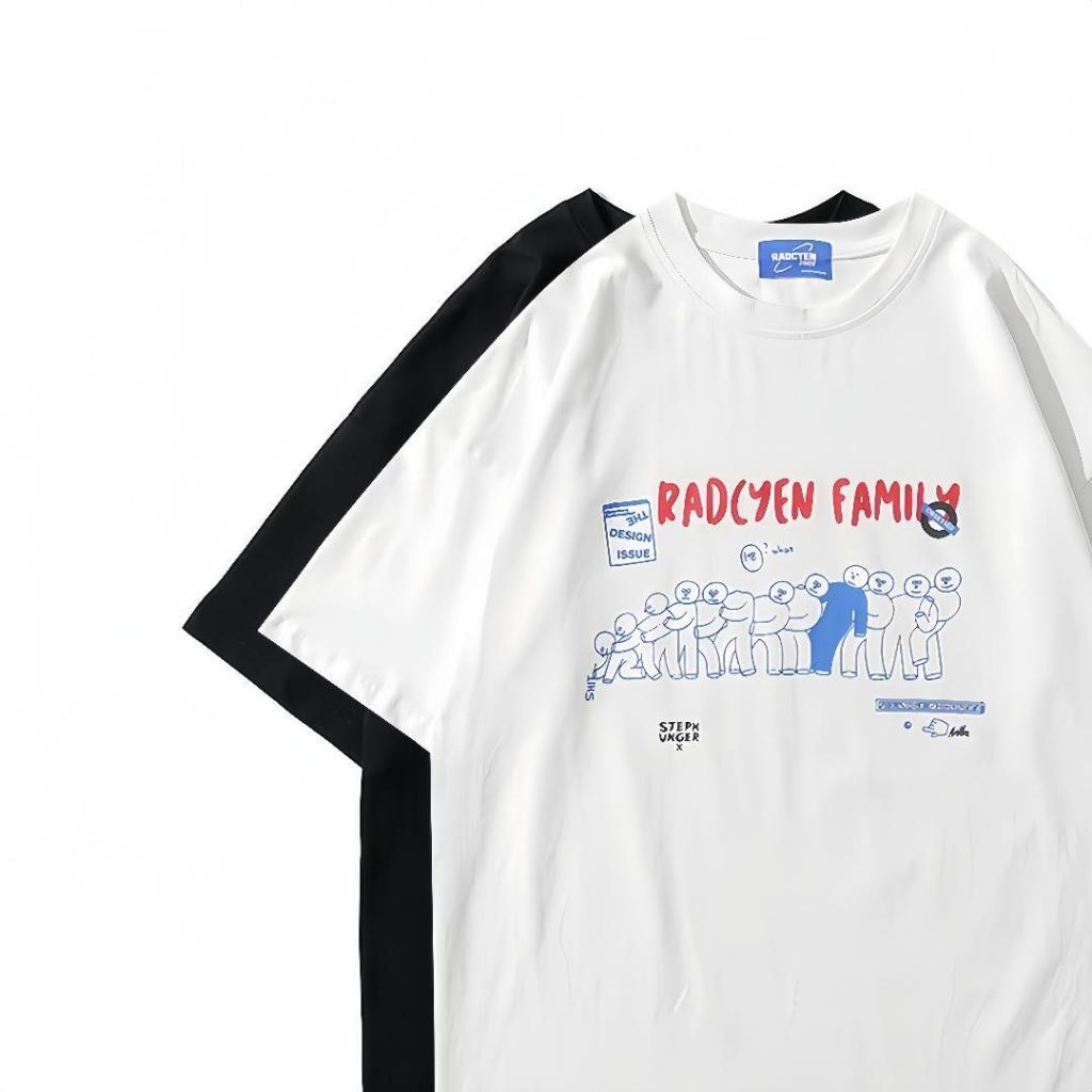 New เสื้อยืดแฟชั่น แขนสั้น Oversize ผ้าCOTTON100%สไตล์วินเทจ แบบทันสมัย ยอดนิยม เหมาะทุกวัย มีหลายไซซ์ให้เลือก ส่งด่วน