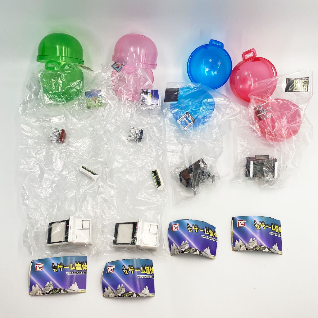 1/24 Game Case Collection Gashapon กาชาปอง ครบชุด 4 ตัว รูปที่ 8