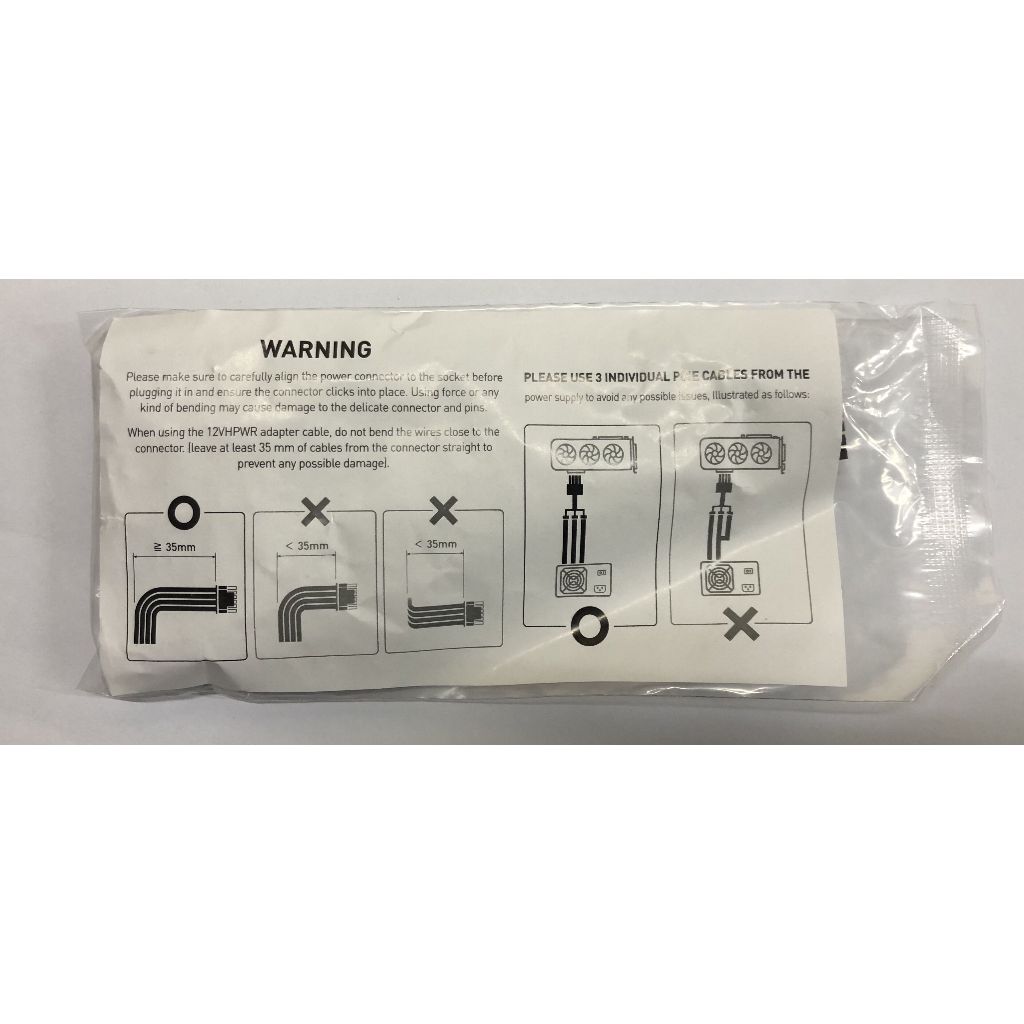 Nvidia 12VHPWR 12+4Pin PCIE 5.0 to 3x8Pin(6+2P) Power Adapte for RTX 4090 4080