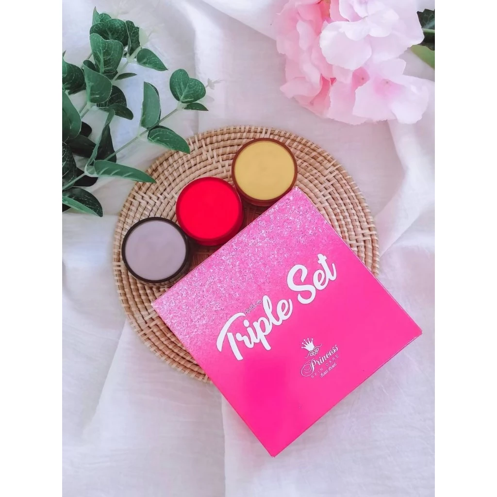 PSC Triple Set 1ชุด (Set 3 กระปุก) ครีมหน้าใส หน้าเงา หน้าเด็ก ขนาด10g Princess Skin Care พริ้นเซส สกินแคร์ ของแท้ thumbnail 8
