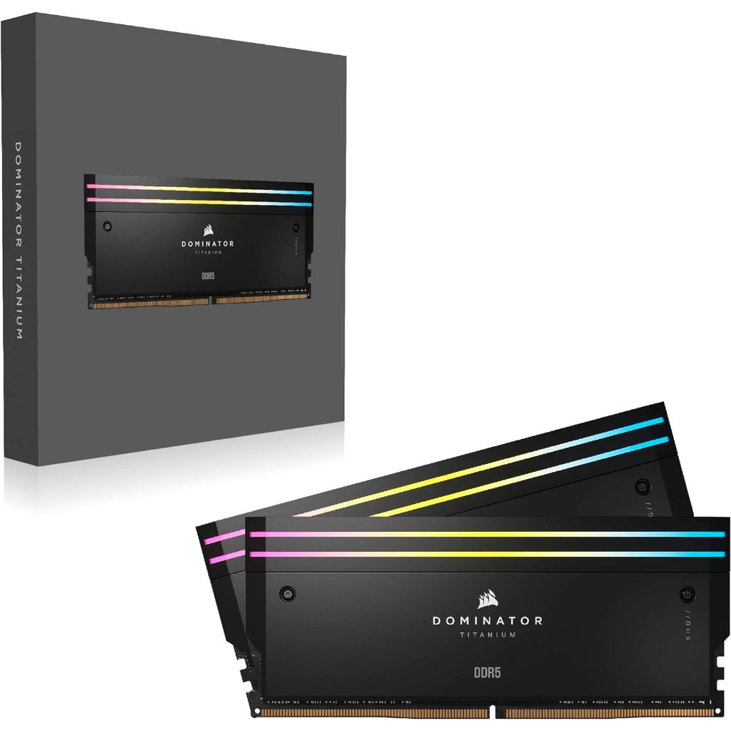 64GB (2x32GB) 6400 RAM Corsair DOMINATOR TITANIUM RGB (CMP64GX5M2B6400C32)
