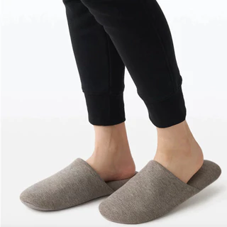 MUJI [ ส่งฟรี ] 👞 รองเท้า ใส่ในบ้าน สลิปเปอร์ Soft Cotton Slippers มูจิ