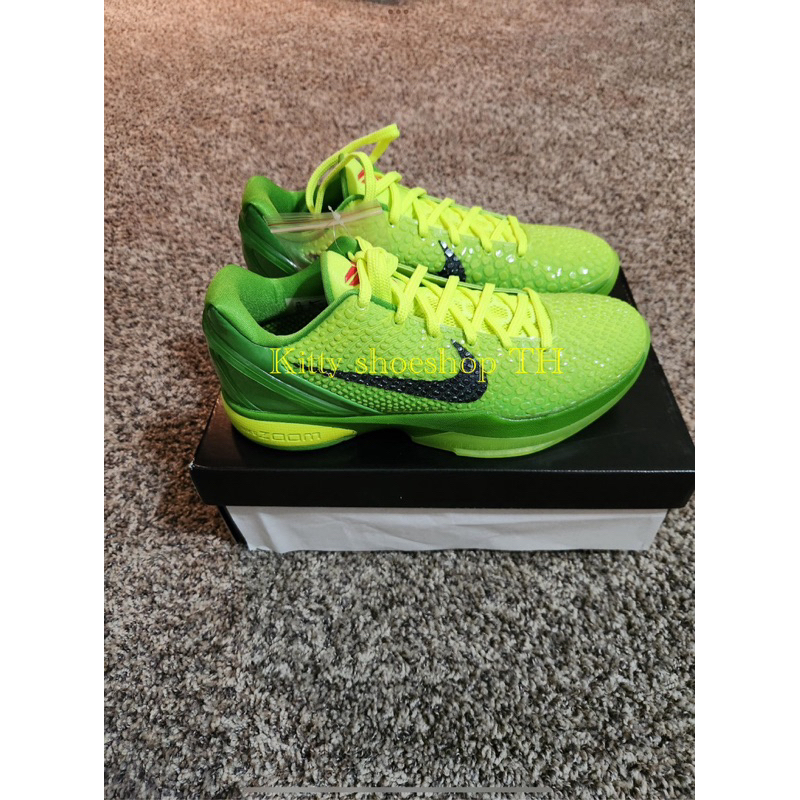 Kobe 6 Grinch เกรดดีสุดในของปลอม  ”Batch GK3.0 “ร้านไทยค่ะสอบถามได้เลยฮะ