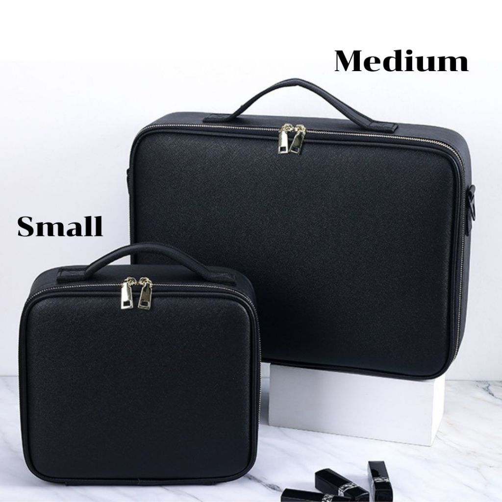 กระเป๋าใส่เครื่องสำอางค์และอุปกรณ์เสริมความงาม กระเป๋าอเนกประสงค์ กระเป๋าเดินทาง กันฝุ่น กันน้ำ - รูปที่ 7