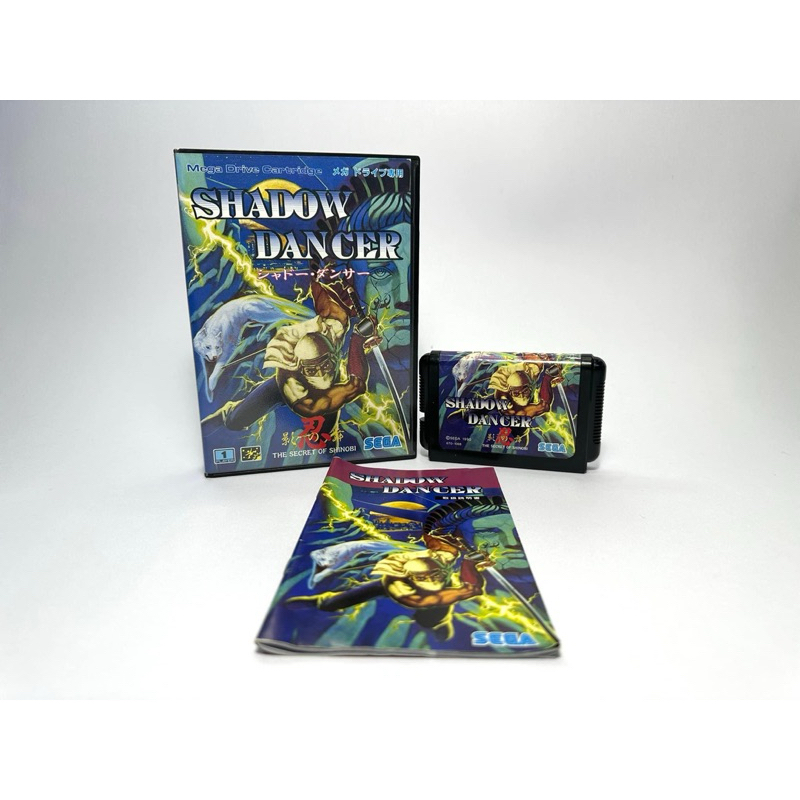 ตลับแท้ Mega Drive (japan)(MD)  Shadow Dancer: The Secret of Shinobi