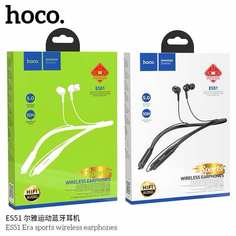 Hoco ES51 หูฟังบลูทูธเหมาะสำหรับออกกำลังกาย 5.0 ของแท้100%