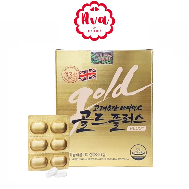 Korea Eundan Vitamin C Gold Plus (30 เม็ด/กล่อง) วิตามินซีเกาหลี