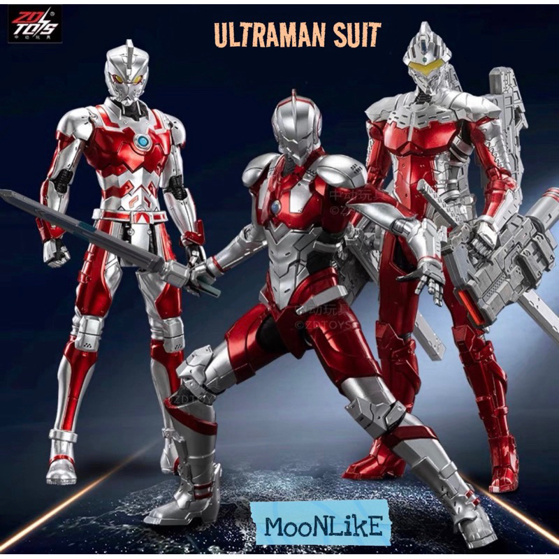 ZD TOYS ULTRAMAN Suit Netflix Action Figure 18 cm (B)
