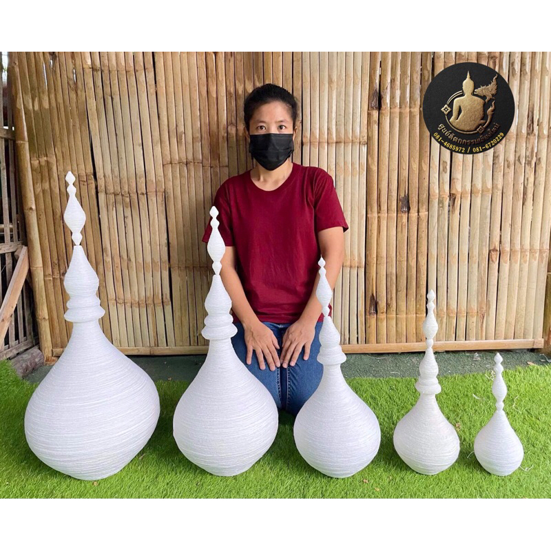 พุ่มฝ้าย พุ่มพันด้าย พุ่มฝ้ายวัดขนาดเส้นผ่าศูนย์กลาง