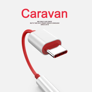 Caravan Crew (ไม่รองรับ5G)Type-C to 3.5mm Conventer Adapter Earphone Audio Aux Cable สายแปลงหูฟัง สายแจ็คหูฟัง อะแดปเตอร