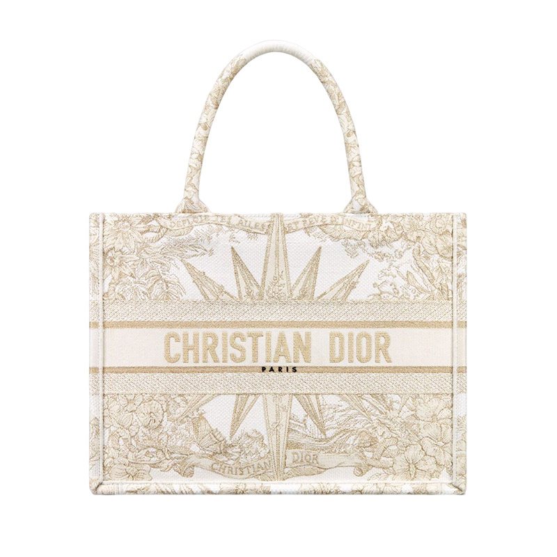 Dior/DIOR BOOK TOTE/กระเป๋าถือ/กระเป๋าโท้ต/ความจุขนาดใหญ่/กระเป๋าช้อปปิ้ง/ของแท้ 100%