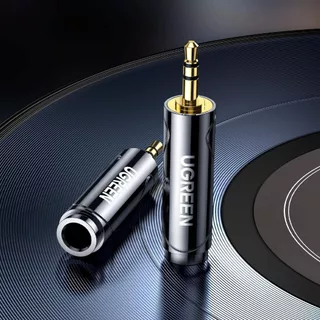 UGREEN ตัวแปลงพอร์ตชาย 3.5 มม. เป็นหญิง 6.5 มม3.5mm M to 6.35mm F Connector รุ่น 60711