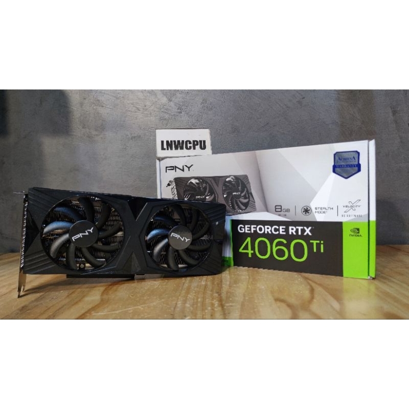 การ์ดจอ PNY VERTO RTX4060TI มือสอง มีประกัน