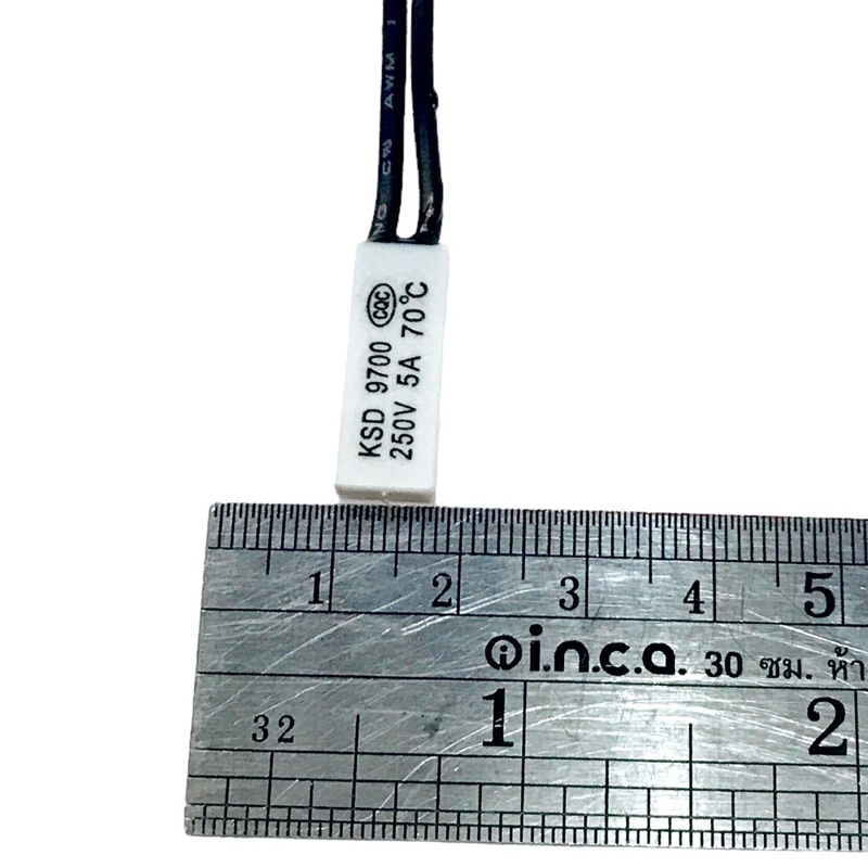 Thermostat เทอร์โมสตัท ตัวแบน 5A 250V ร้อนตัด45องศาถึง150องศา - รูปที่ 4