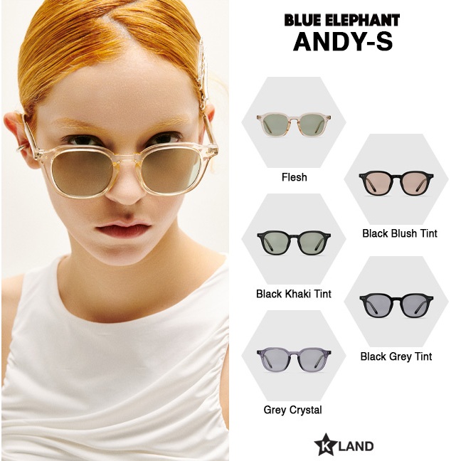 [Clearance สินค้าตัวโชว์]แว่นตา BLUE ELEPHANT ANDY-S แว่นกันแดด (BLU23SU0001U)
