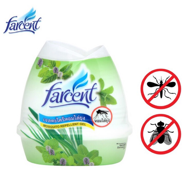 Farcent ฟาร์เซ็นท์ เจลไล่ยุงกลิ่นตะไคร้หอมให้ความหอมพร้อมไล่ยุง 200 กรัม
