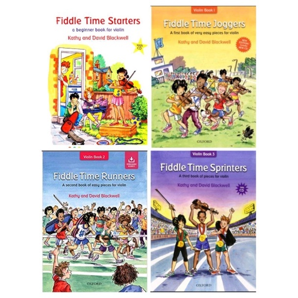 Fiddle Time for Violin  (Starters/CD , Joggers/Audio Third Edition, Runners/Audio , Sprinters/CD)